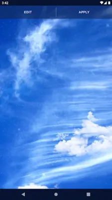 Sky Clouds Live Wallpaper android App screenshot 0