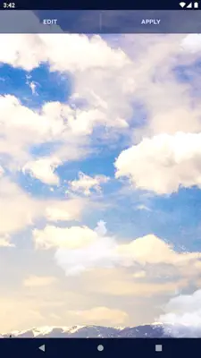 Sky Clouds Live Wallpaper android App screenshot 4